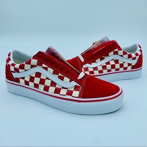 VANS OLD SKOOL Red Checkerboard